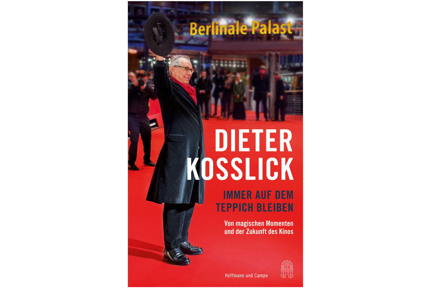 Kulinarische Lesung: Dieter Kosslick liest bei einem vegetarischen Drei-Gänge-Menü aus seiner Autobiografie „Immer auf dem Teppich bleiben“
