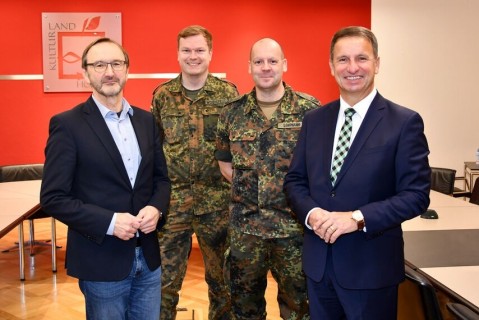 Oberstleutnant Oliver Lohmann ist neuer Leiter des Kreisverbindungskommandos Höxter