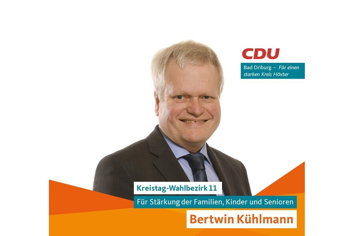 (KW2020) Parteien stellen vor: Heute Bertwin Kühlmann (CDU) – Für Stärkung der Familien, Kinder und Senioren