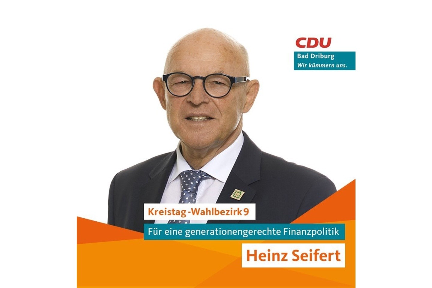(KW2020) Parteien stellen vor: Heute Heinz Seifert – Kandidat für den Kreistag