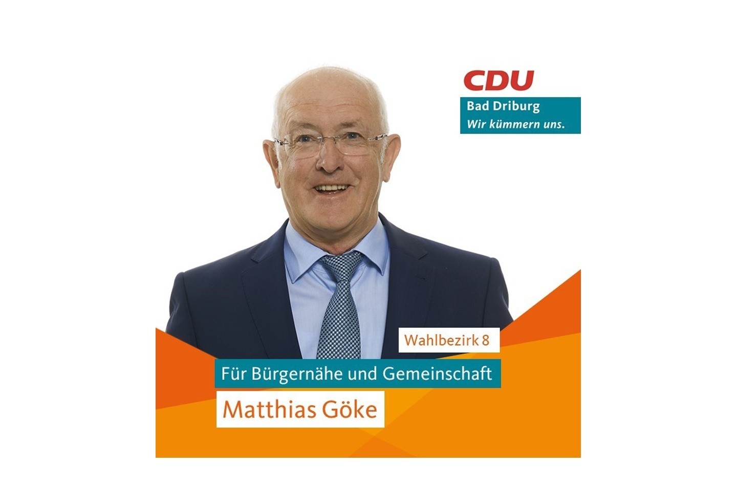 (KW2020) Parteien stellen vor: Matthias Göke (CDU) setzt sich für Bürgernähe und Gemeinschaft ein