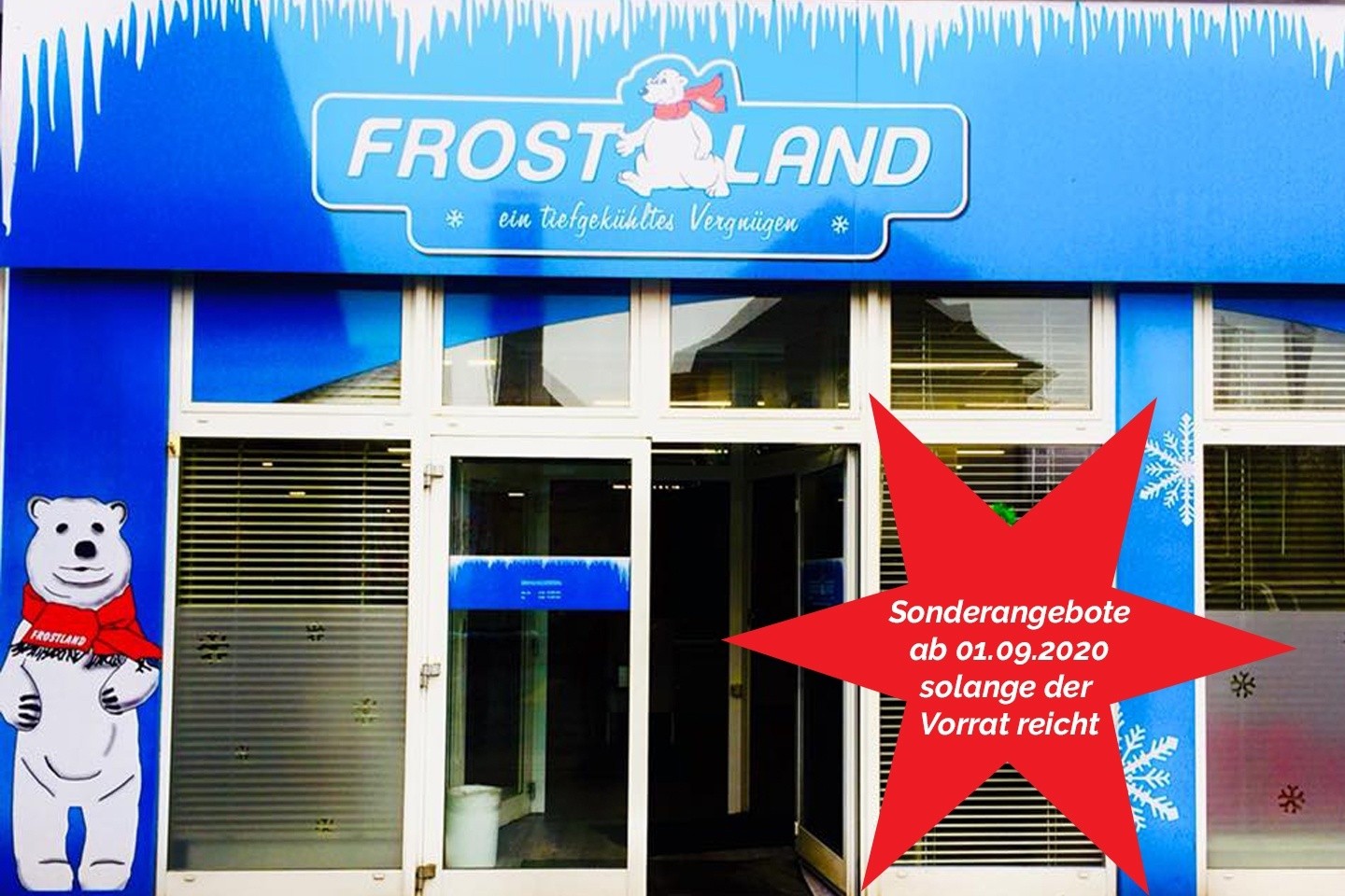 Angebote unseres Partners Frostland Bad Driburg ab 01.09.2020