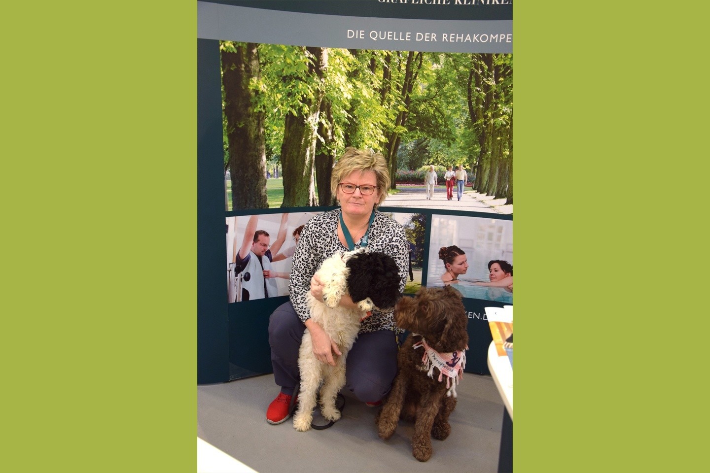 Neue Kurse für Therapiehunde Informationsveranstaltung in der Marcus Klinik Bad Driburg