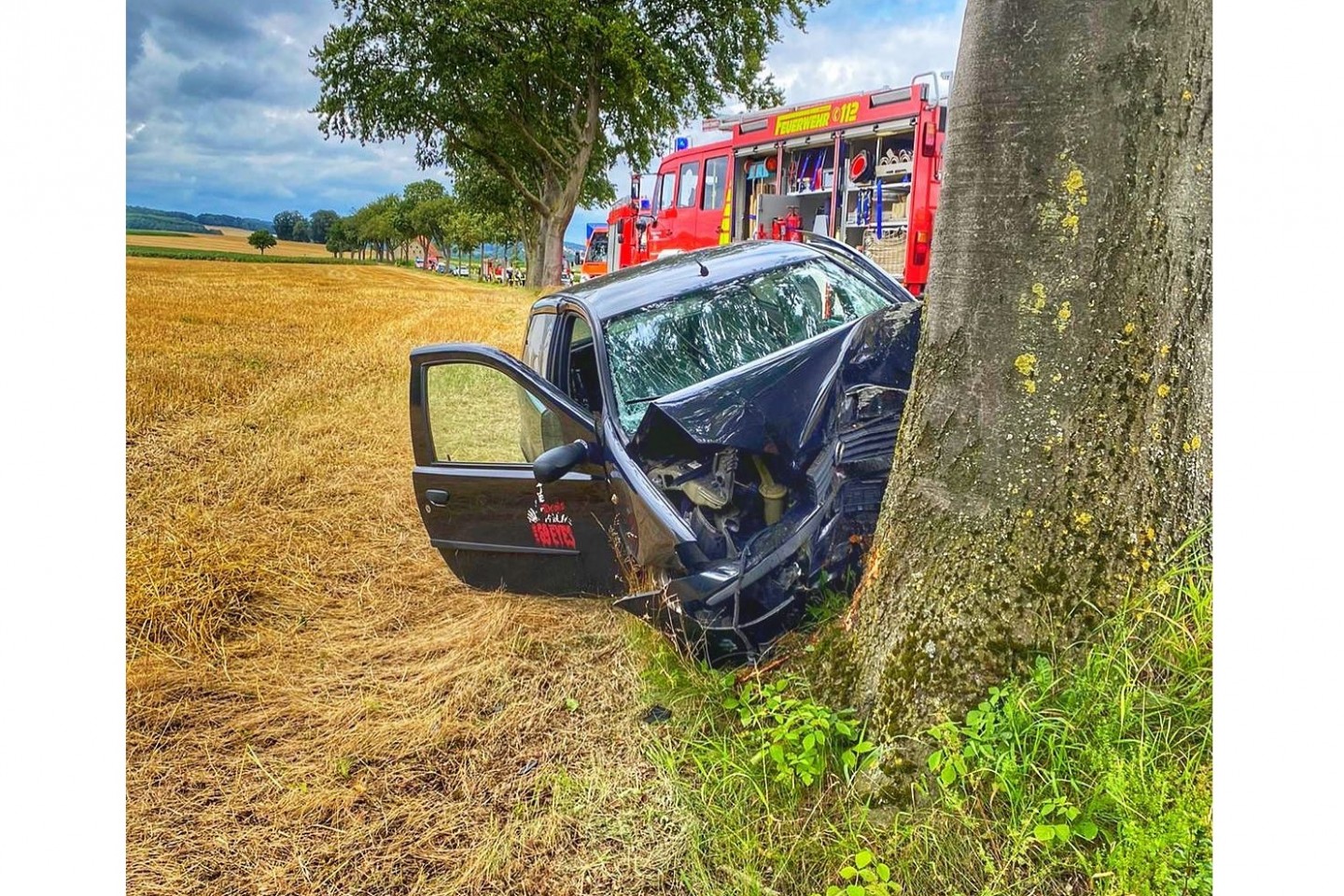POL-HX: Fiat Fahrer aus Bad Driburg bei Verkehrsunfall verstorben