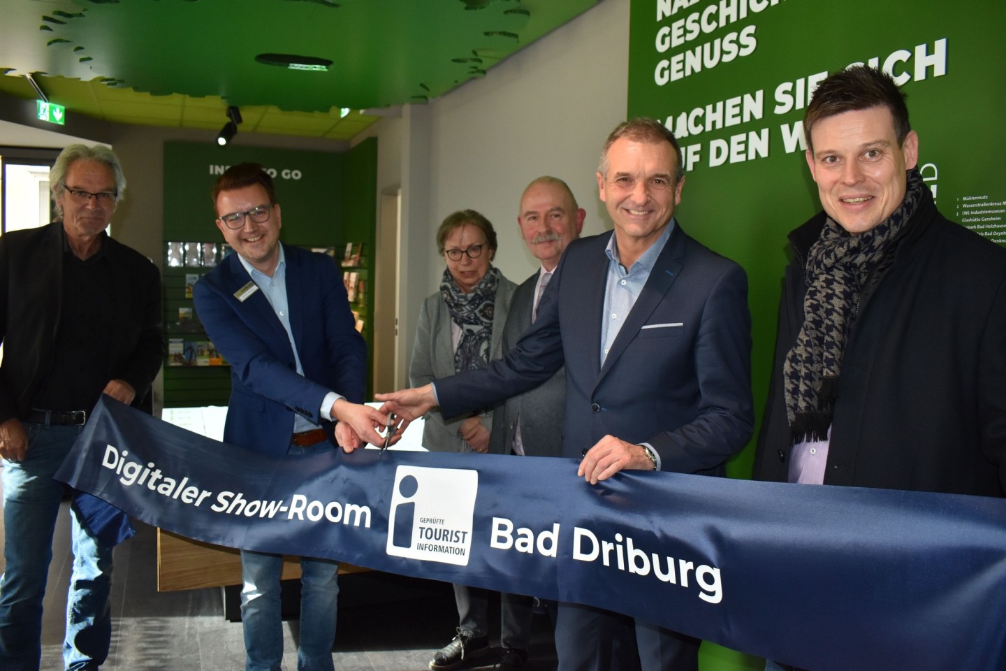 Offizielle Eröffnung von einer der modernsten Tourist Informationen NRWs in Bad Driburg