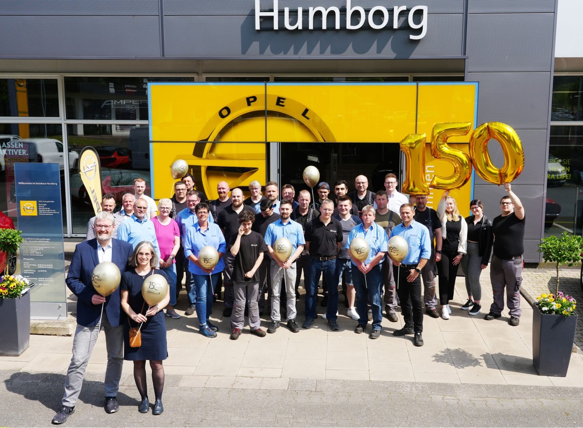 Aus Tradition wird Motivation: Das Autohaus Humborg feiert am 10. Juni 2023 ein stolzes Jubiläum: 150 Jahre Leidenschaft für Mobilität