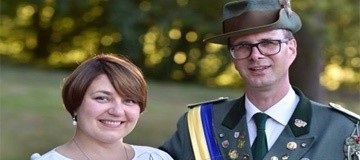 Königspaar 2018 Christof Loke und Natalia Wiedemeier