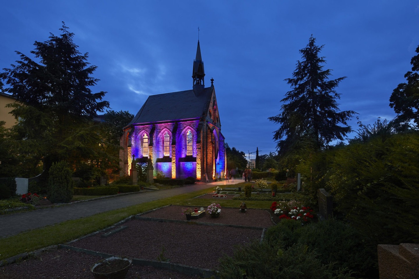 Paderborn Am Montag, Allerheiligen, leuchtet die Langenohlkapelle wieder.