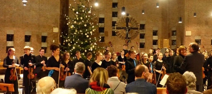 Junge Musiker begeistern – Konzert der Streicherphilharmonie in der Südstadtkirche 