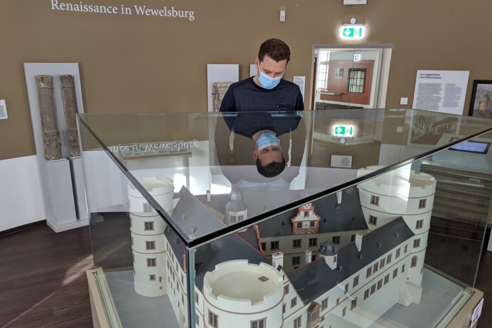 Modell der Wewelsburg im Historischen Museum des Hochstifts Paderborn. (Foto: Kreismuseum Wewelsburg)