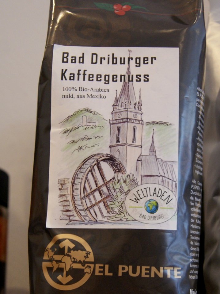 Bad Driburger Kaffeegenuss 250 g Bohnen - Produktbild