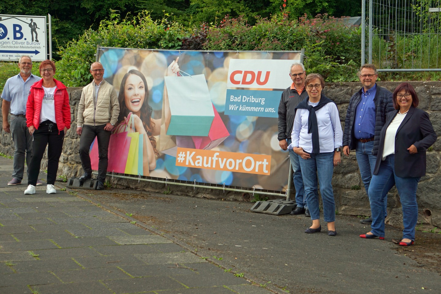 CDU kümmert sich – #KaufvorOrt, Kauf in Bad Driburg