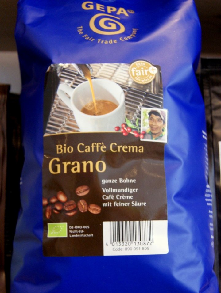 Cafe Crema Grano 1000 g Bohnen - Produktbild