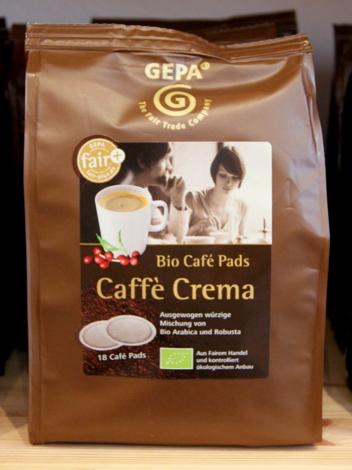 Cafe Pads Crema 18 Pads - Produktbild