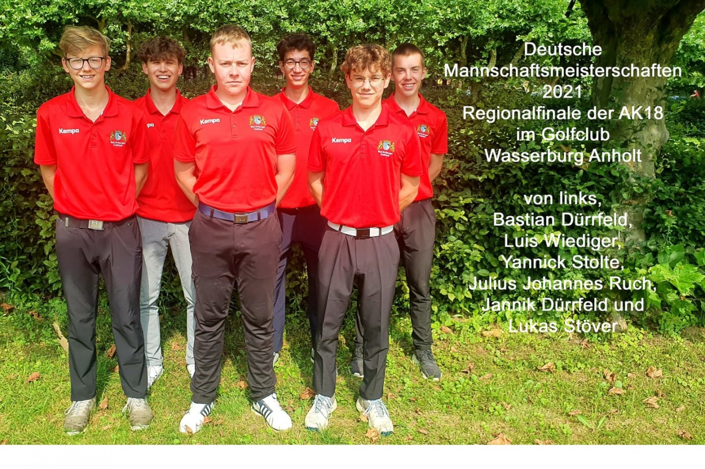 Bad Driburger Golfjugend erreicht 5. Platz in NRW