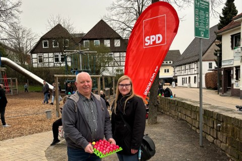 Osteraktion des SPD-Ortsvereins Bad Driburg