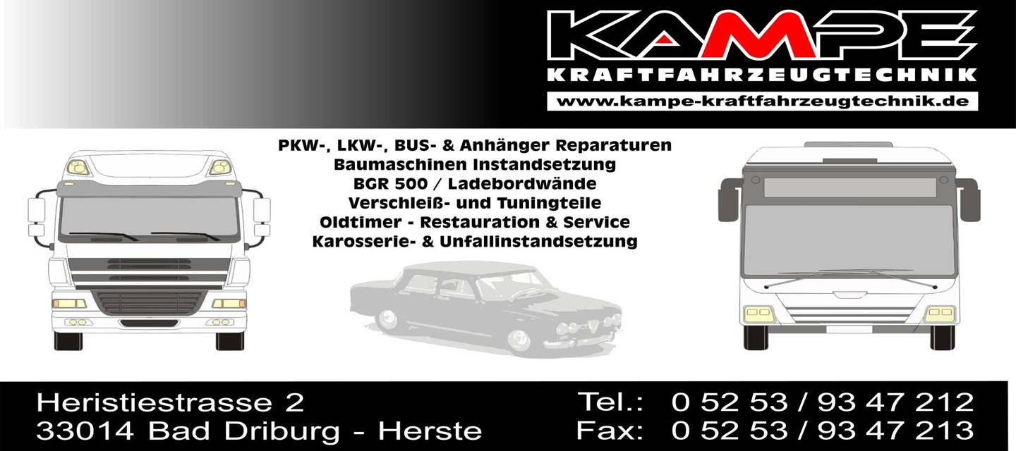 Kampe Kraftfahrzeugtechnik - 1. Bild Profilseite