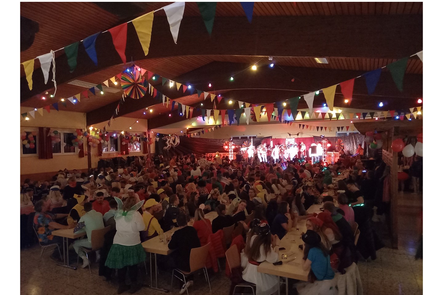 Über 400 Narren begeistert beim Alhauser Karneval