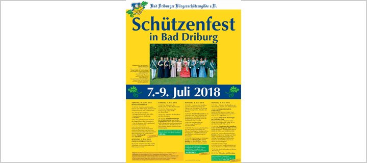 Königsschießen 2018 Bad Driburg am 30.06.2018