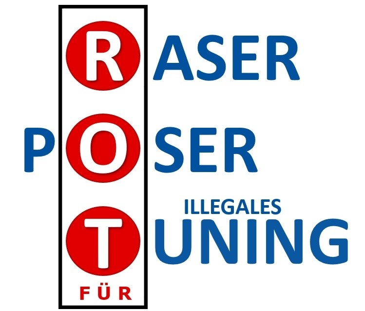 Bildunterschrift: Logo: Rot für Raser, Poser und illegales Tuning Paderborn (ots)