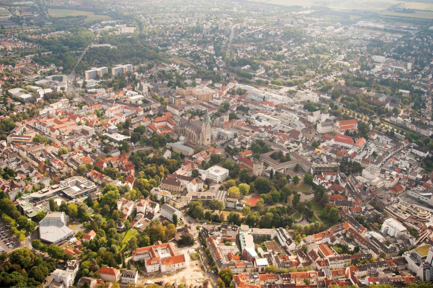 Luftbild Stadt Paderborn