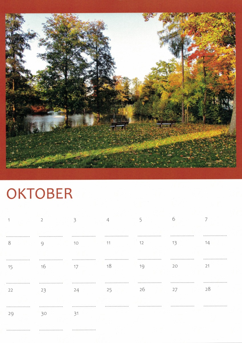  Kalenderblatt Oktober: Archiv Meiners