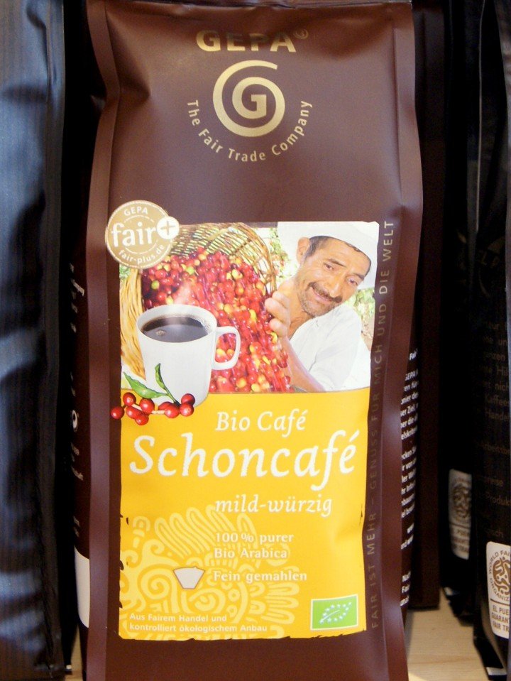 Organico Schoncafe 250 g gemahlen - Produktbild