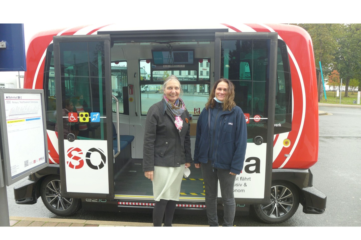 Pressemitteilung der Grünen im Stadtrat: Autonomes Fahren im Busverkehr - Ein Besuch bei 