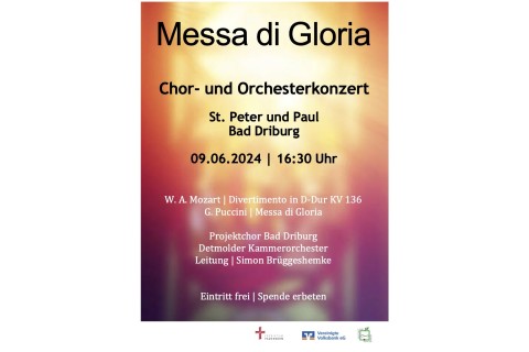 Chor- und Orchesterkonzert mit Puccinis 