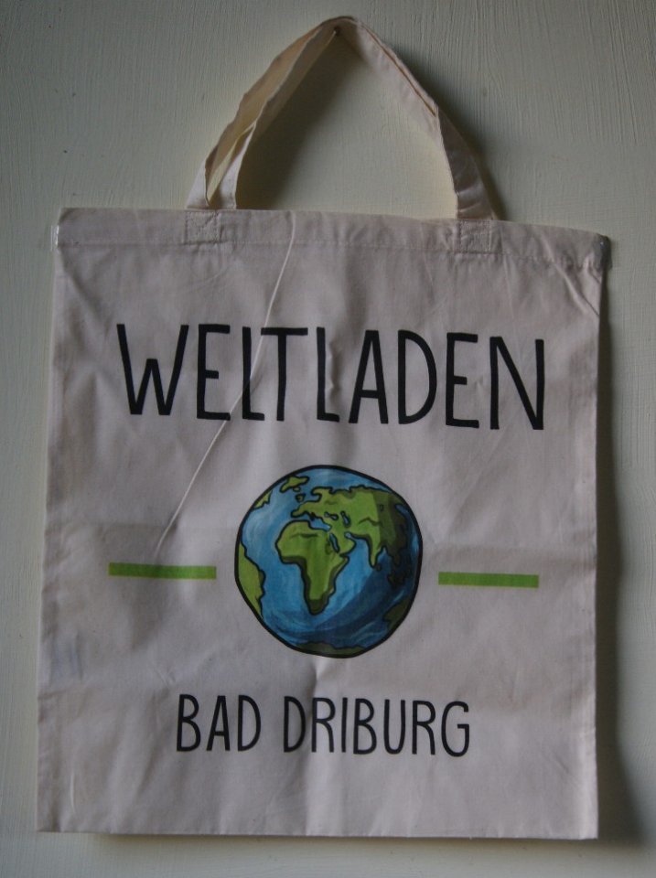 Stofftasche mit Weltladen-Logo - Produktbild