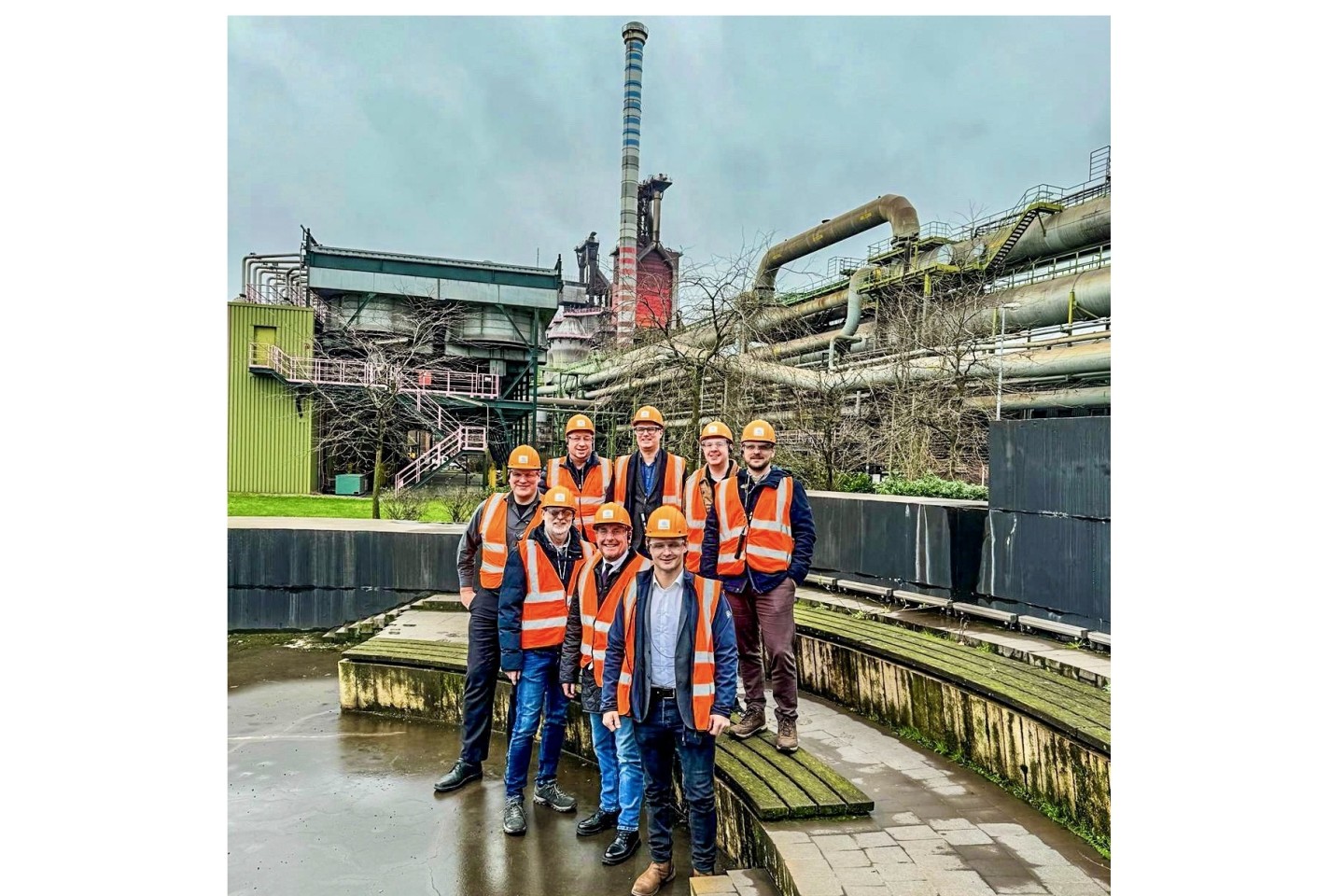 Sie besuchten heute ThyssenKrupp Steel in Duisburg, um einen Einblick in die Herausforderungen und Chancen eines Unternehmens im Wandel zu erhalten