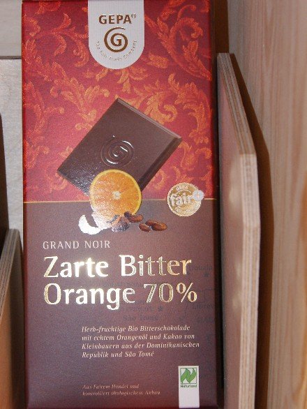 Zarte Bitter Orange 70 % 100 g U.P.
